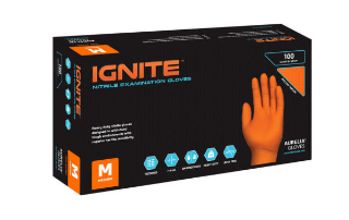 Picture of SUPERMAX IGNITE HEAVY DUTY NITRILE DISPOSABLE GLOVES