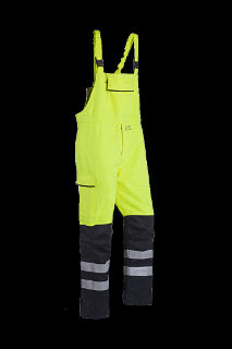Picture of PEDLEY HI-VIS BIB & BRACE WITH ARC PROTECTION CL 2