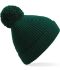 Picture of BEECHFILED ENGINEERED KNIT RIBBED POM POM BEANIE