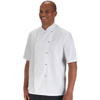 Picture of AFD CHEF JACKET PRESS STUD THERMO COOL PANEL