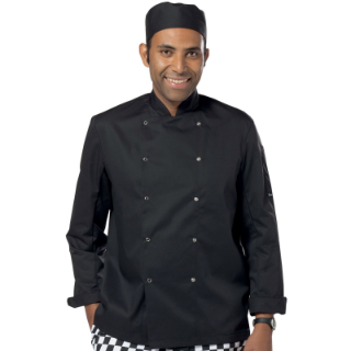 Picture of CHEF JACKET L/W LONG SLEEVE PRESS STUD