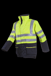 Picture of KELFORD HI-VIS BOMBER JACKET WITH ARC PROTECTION CLASS 2